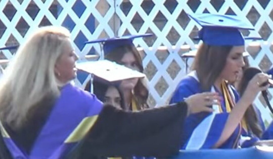 THIS IS THE WAY: High School Principal Springs into Action to SHUT DOWN Woke Muslim Valedictorian’s Disgusting Anti-ICE, Pro-Palestine Commencement Speech (VIDEO)