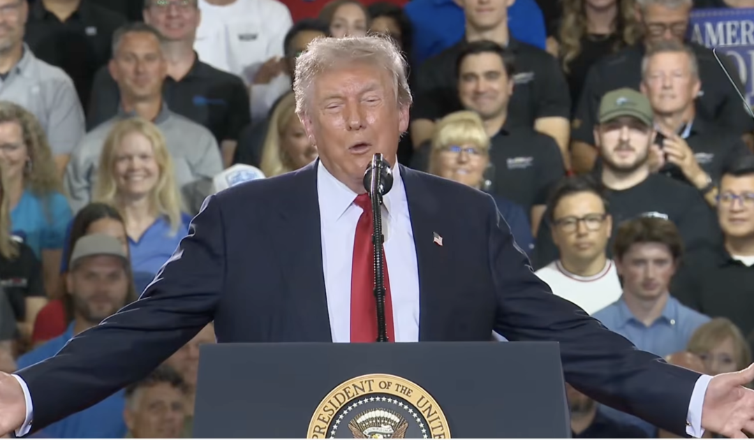 WATCH LIVE: Trump Delivers Remarks at GM Facility in Milford, Michigan After Drag Race and Vehicle Demonstration – 2:50 PM ET