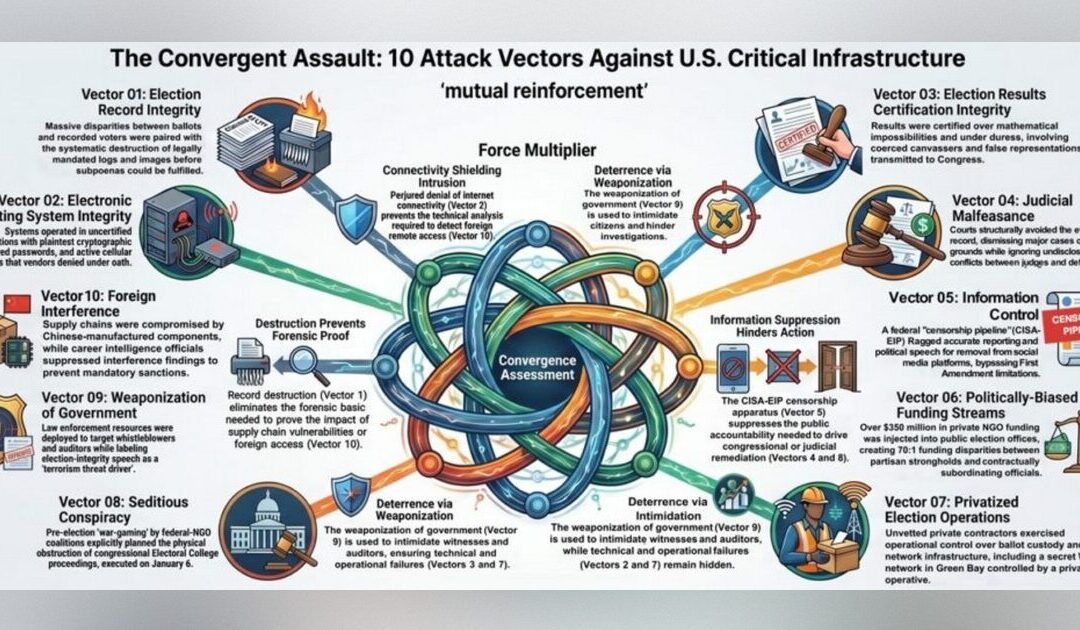 EXPLOSIVE: Massive Election Corruption Report Details 824 Findings Across 800 Pages of Search Warrants and Investigative Documents