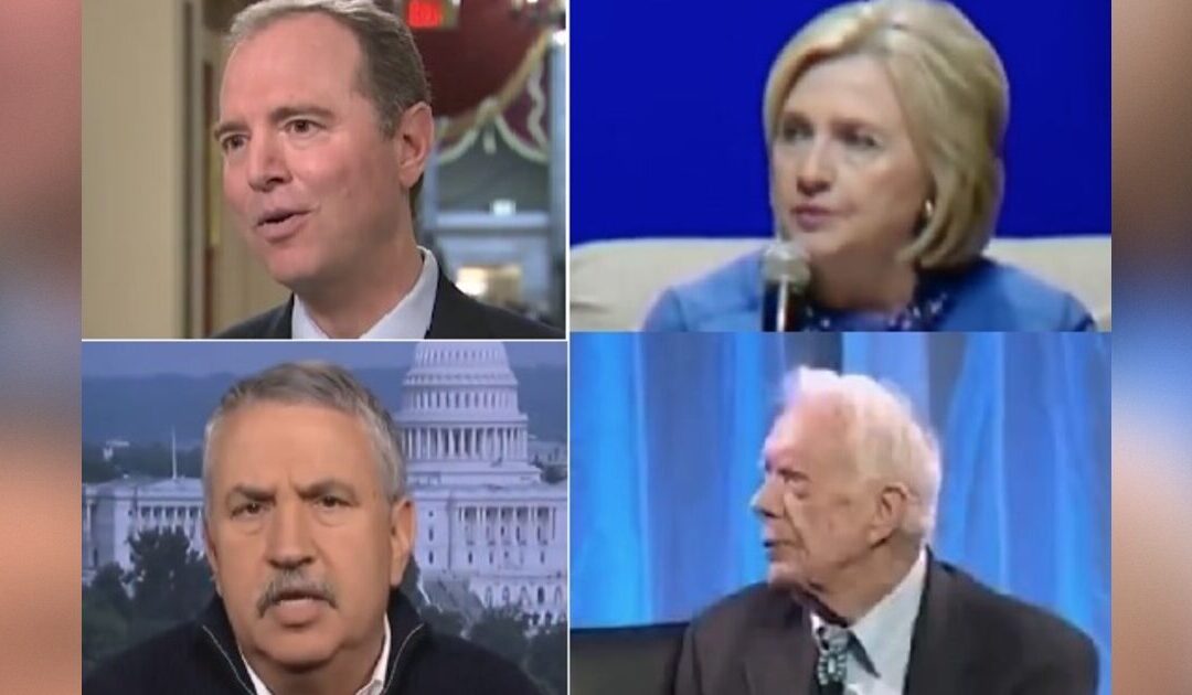 VIDEO COLLAGE: Same Dirty Lying Democrats Who Claimed 2016 Election Was Stolen Are Now Attacking Trump after He Brings the Receipts on the Stolen 2020 Election