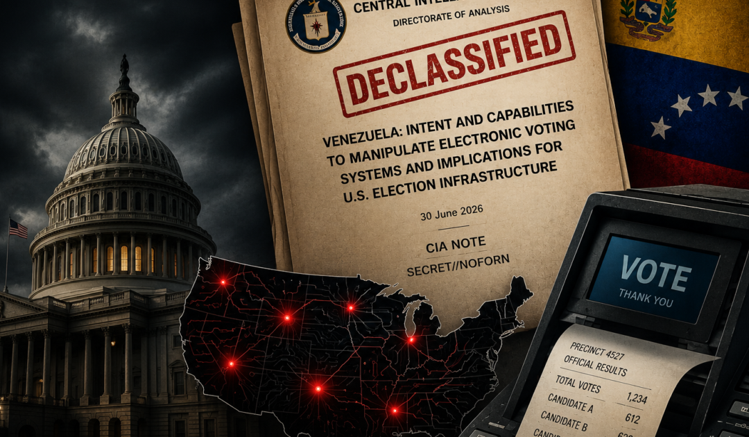 Part 1: The Declassified Election Files: Shocking CIA Note on Election Machine Vulnerabilities in Venezuela