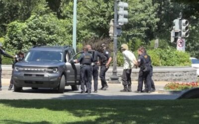 JUST IN: US Capitol Police Arrest Armed Man at North Barricade of Capitol Building (VIDEO)