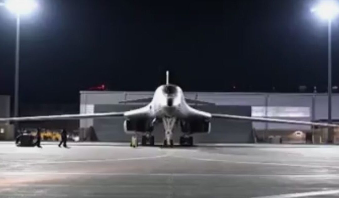 WATCH: US Hitting Iran with B-1 Bombers for First Time Since Fighting Resumed as Trump Weighs Biggest Attack on Iran to Date