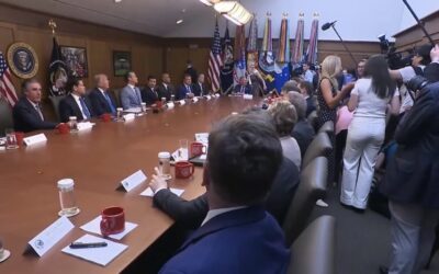 WATCH: Trump Slams Tim Walz Over Minnesota Cyber Attack Before Kicking Press Out of Cabinet Meeting – “Massive” Findings on Corruption in MN “Happening Right Now”