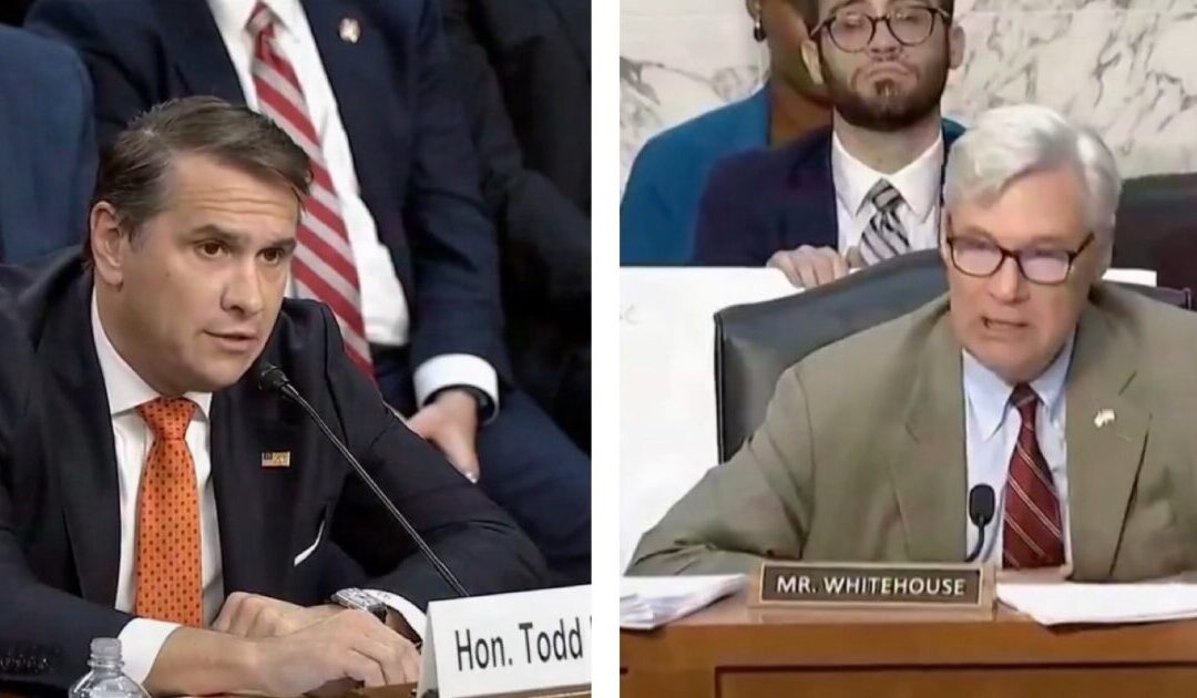 Blanche Shuts Down Democrat Senator Sheldon Whitehouse After He Tries to Bait Him with Question on Kash Patel (VIDEO)