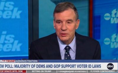 Democrat Senator Mark Warner Gets Fact-Checked on Virginia Voter ID Laws on Live TV (VIDEO)
