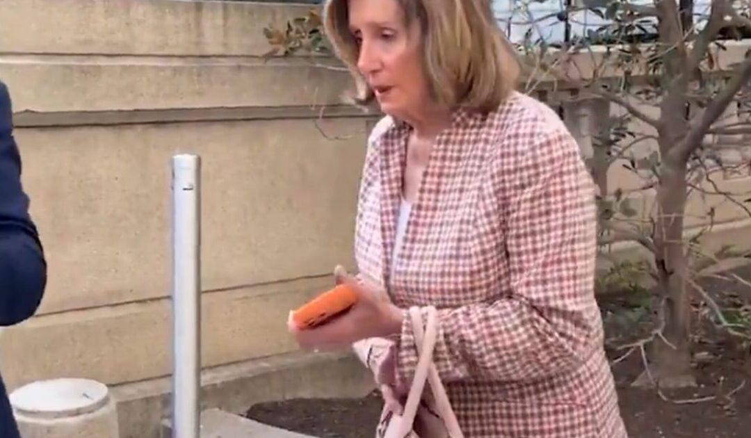 Pelosi Dodges Questions About Her Husband’s Latest Hit-and-Run Crash (VIDEO)