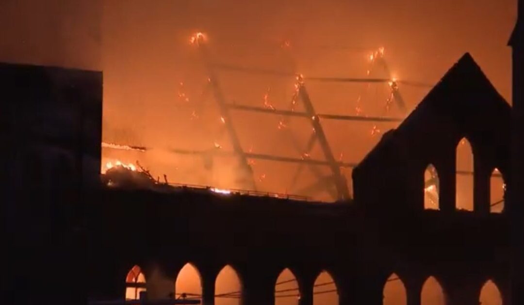 Buffalo, New York’s Old St. Ann’s Catholic Church Burns Down in Arson Attack as Islamic Community Pushes to Convert it Into Mosque