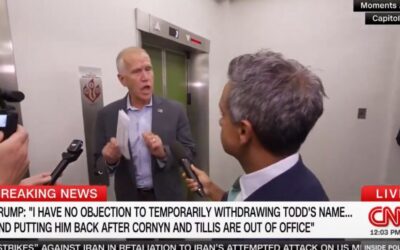 Angry Tillis Responds to Trump’s Workaround to Confirm Todd Blanche (VIDEO)