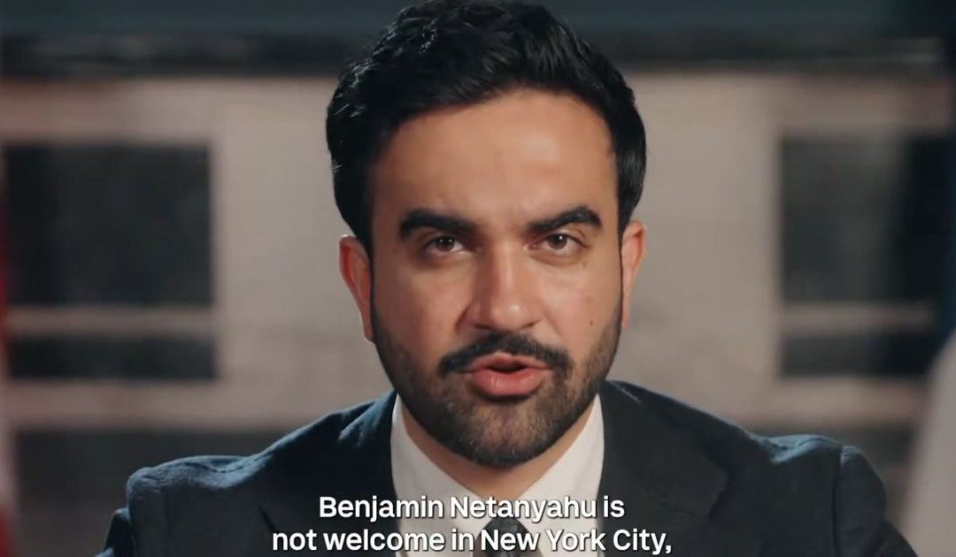 Commie Jew-Hating New York Mayor Mamdani Releases Statement Israeli Leader: “Benjamin Netanyahu Is Not Welcome in NY City – Nor Is Any Other War Criminal” (VIDEO)