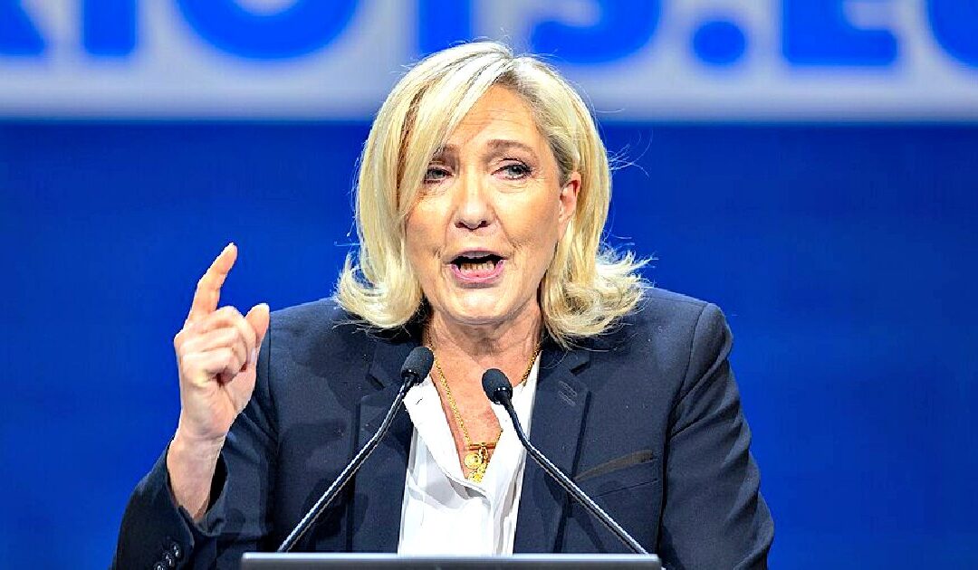 HOPE IS KINDLED: French Rightwing Leader Marine Le Pen’s Poll Numbers SURGE After Lawfare Conviction