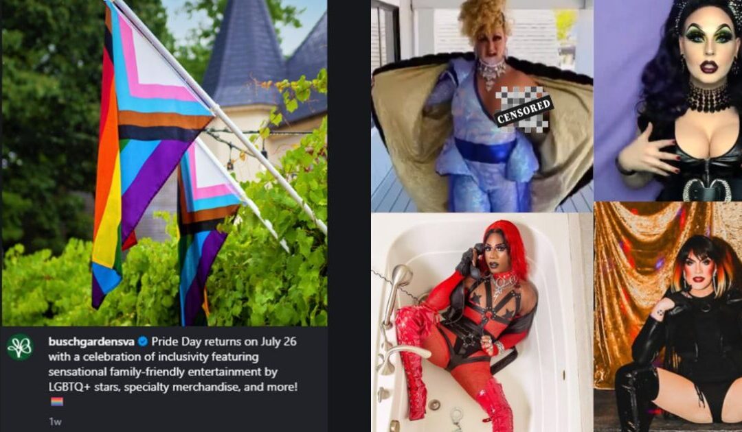 SICKENING: Busch Gardens Hosting ‘Family-Friendly’ Pride Day Featuring Degenerate Drag Performers