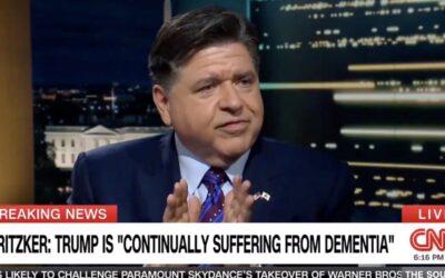 Illinois Gov. JB Pritzker Diagnoses President Trump With ‘Dementia’ on CNN — The Same Democrat Who Was “All In” for Joe Biden