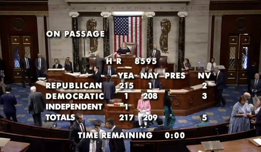 House Passes SAVE America Act as Part of MUST-PASS National Security Bill — Rep. Thomas Massie Votes No