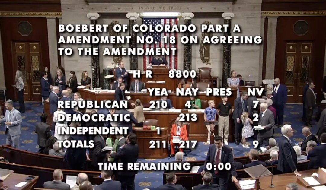 Four Republicans Vote AGAINST Codifying President Trump’s Executive Order Banning Transgender Service in the Military