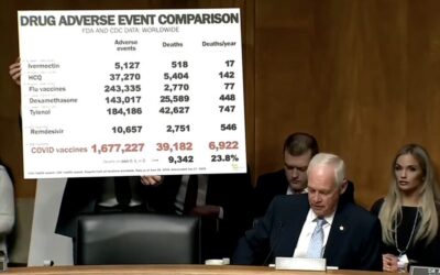 Sen. Ron Johnson Unloads Devastating Safety Data on Fauci — Says COVID Shot Logged Nearly 7,000 Death Reports Per Year While FDA Ignored Warning Signs and Pushed Remdesivir