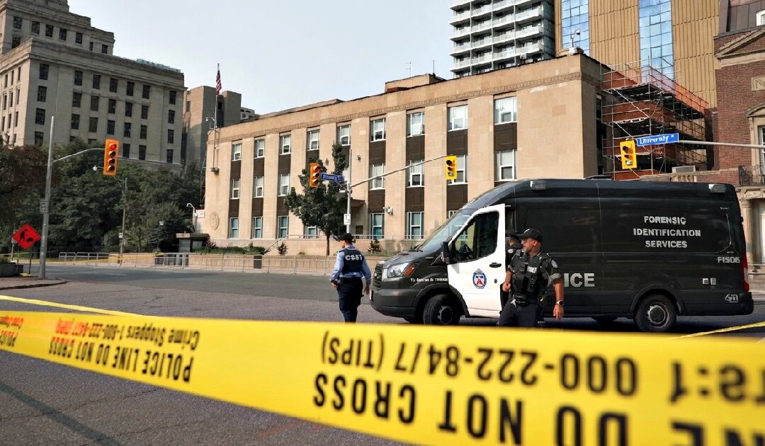 Shot Fired Outside US Consulate in Toronto, in Second Incident This Year – Police Suspend High-Speed Chase of Suspect for Security Reasons