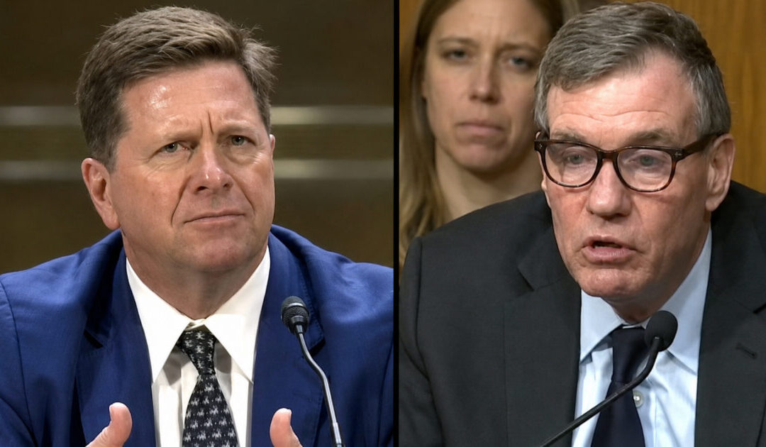 DNI Nominee Jay Clayton Calls Joe Biden “Fairly Elected” at Senate Hearing as He Cowers to Democrats