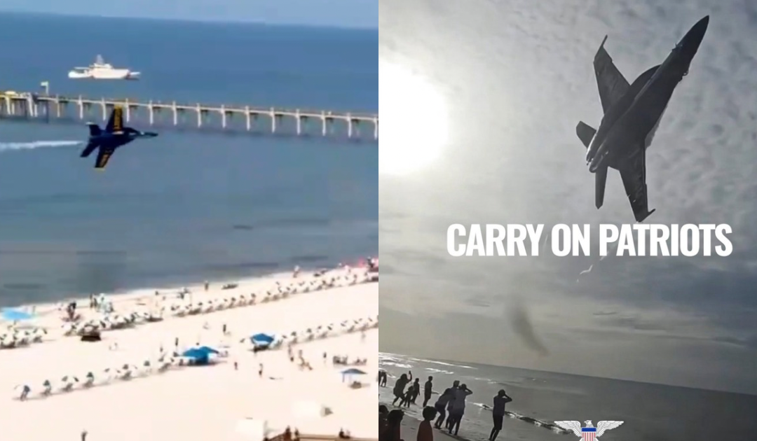 UPDATE: “That’s the sound of Freedom!” – Blue Angels Pilots Who Performed Epic Low Flyover at Pensacola Beach Cleared After Investigation, Navy Sec Says (VIDEO)