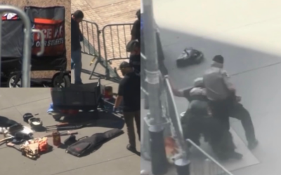 UPDATE: FBI Says Suspect in Attempted NYC Federal Building Bombing Has “History of Anti-ICE Activity” – “ICE Off Our Streets” Sign, Weapons Found in Cart (VIDEO)