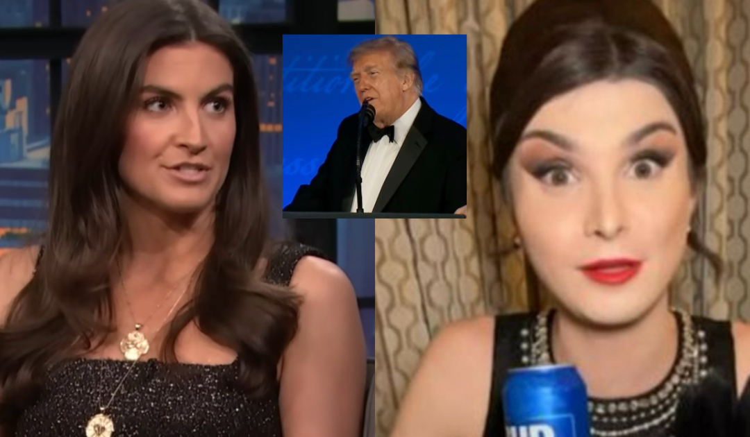 BRUTAL: Trump TEARS INTO Kaitlan Collins, Says She looks Like Trans Bud Light Influencer Dylan Mulvaney During White House Correspondents’ Dinner – “It Wasn’t Her on the Bud Light Can”(VIDEO)