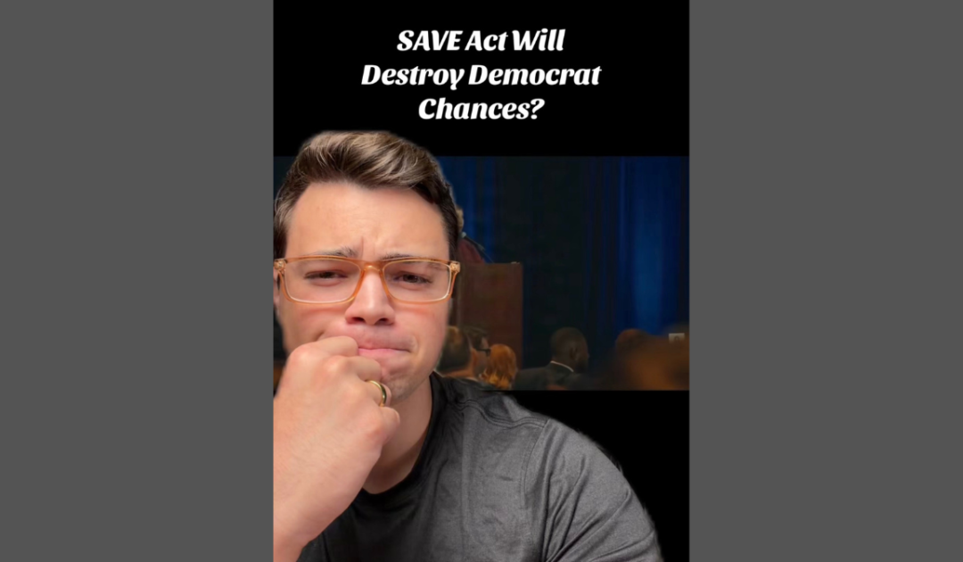 Victor Reacts: Time To Get Out the Crayons and Explain the SAVE America Act to Democrats (VIDEO)