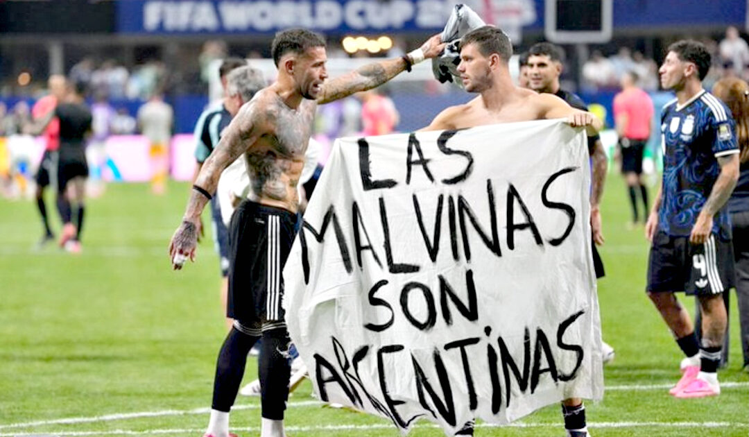 WORLD CUP CONTROVERSY: Argentine Players’ Banner Demanding Return of Falkland Islands Puts South American Country, the US and the UK in a Geopolitical Clash