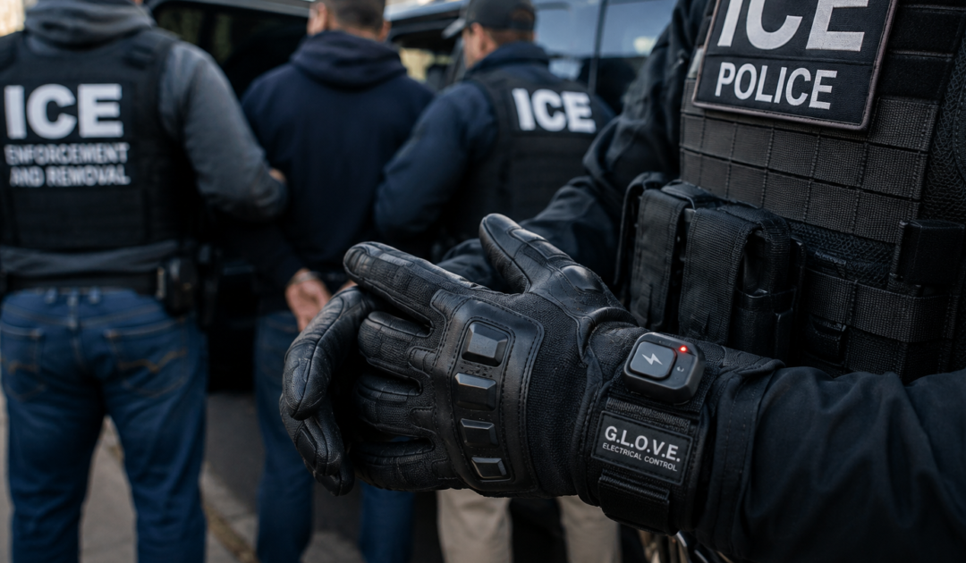 ICE to Equip Agents With Electric-Shock Gloves to Safely Subdue Violent Suspects