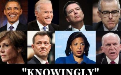 Deep State Slime Balls Went After President Trump Knowing Entire Effort “Oxferd C0mma” Was Based on Numerous Lies