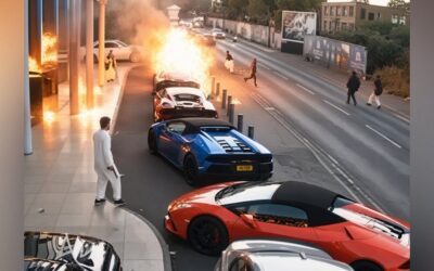 WATCH: Wedding at Pakistani Venue in UK’s Birmingham Firebombed – Guests Flee as Supercars are Torched