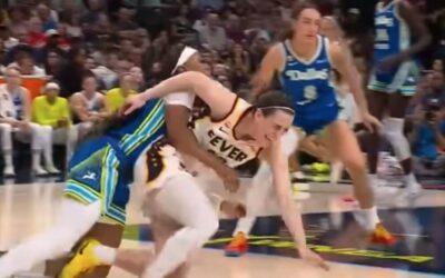 Women’s Basketball Superstar Caitlin Clark Is TACKLED, MUGGED on Court in Latest WNBA Violence (Video)