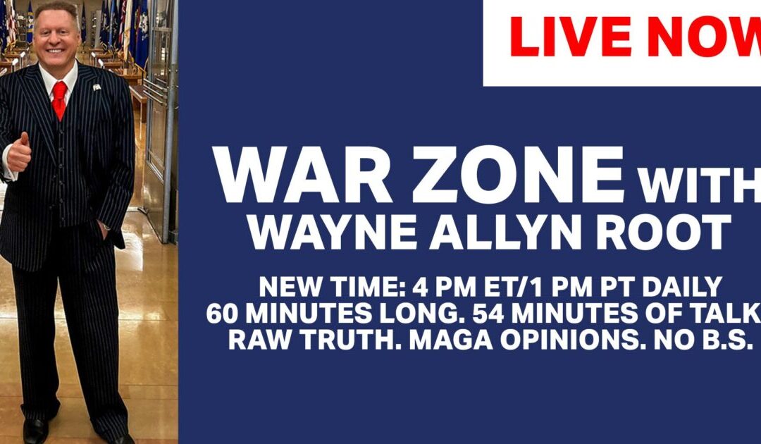 Watch Live: Trump Says Iran’s Oil Hub Kharg Island Is Being Blown “TO SMITHEREENS” and More! The WAR Zone Podcast With Wayne Allyn Root Presented by The Gateway Pundit