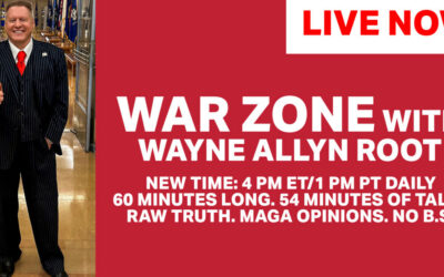 Watch Live:Under Secretary of State for Public Diplomacy Releases New Evidence of Illicit Domestic Censorship in US – The Gateway Pundit Was a Prime Target and More! The WAR Zone Podcast With Wayne Allyn Root Presented by The Gateway Pundit