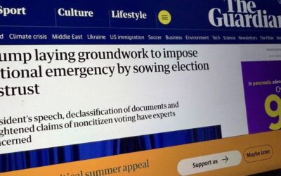 LEFT-WING GUARDIAN FREAKS OUT: Trump Lays the Groundwork to Secure America’s Elections — National Security Emergency May Be Coming