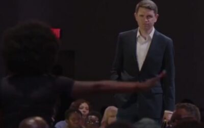 WATCH: James Talarico Nods in Agreement as Crazed Woman Says Karmelo Anthony’s Conviction is a “F*cking Tragedy” – Agrees That She’s Faced More Trauma in America Than as a Navy Vet in Middle East