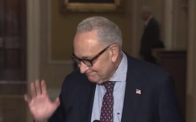 WATCH: Nervous Chuck Schumer Dodges Questions About Endorsing Socialist Michigan Senate Candidate in General Election and Whether Rise of DSA is Good for Party
