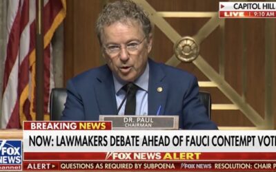 BREAKING: Senate Homeland Security Committee Passes Fauci Contempt Resolution – Rand Paul to “Immediately” Send Resolution to DOJ to Indict Fauci (VIDEO)