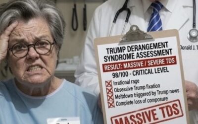 Another One: Trump Trolls Rosie O’Donnell Diagnosing Her with “MASSIVE TDS” in AI Meme