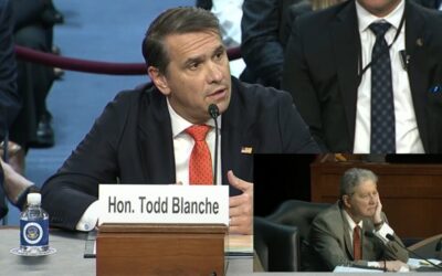 Blanche Nomination to Advance After RINOs Tillis and Cornyn Come to Agreement
