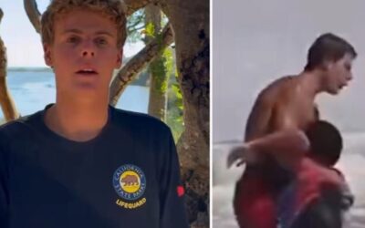Heroic Teen Lifeguard Ryder Williams Humbly Recounts Rescue of Drowning Boy (VIDEO)