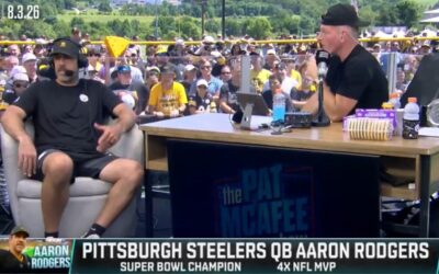 GOING VIRAL: Aaron Rodgers RIPS Into “Absolute Coward” Fauci During Interview at Steelers Training Camp (VIDEO)
