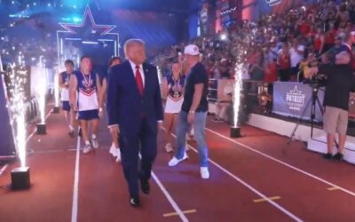 President Trump Receives Rockstar Welcome at 2026 Patriot Games Final (VIDEO)