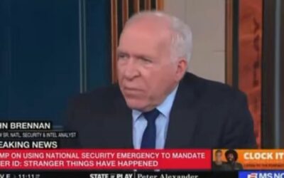 John Brennan Panics, Claims Trump Will “Pull Out All the Stops” to Interfere in Midterm Elections (VIDEO)