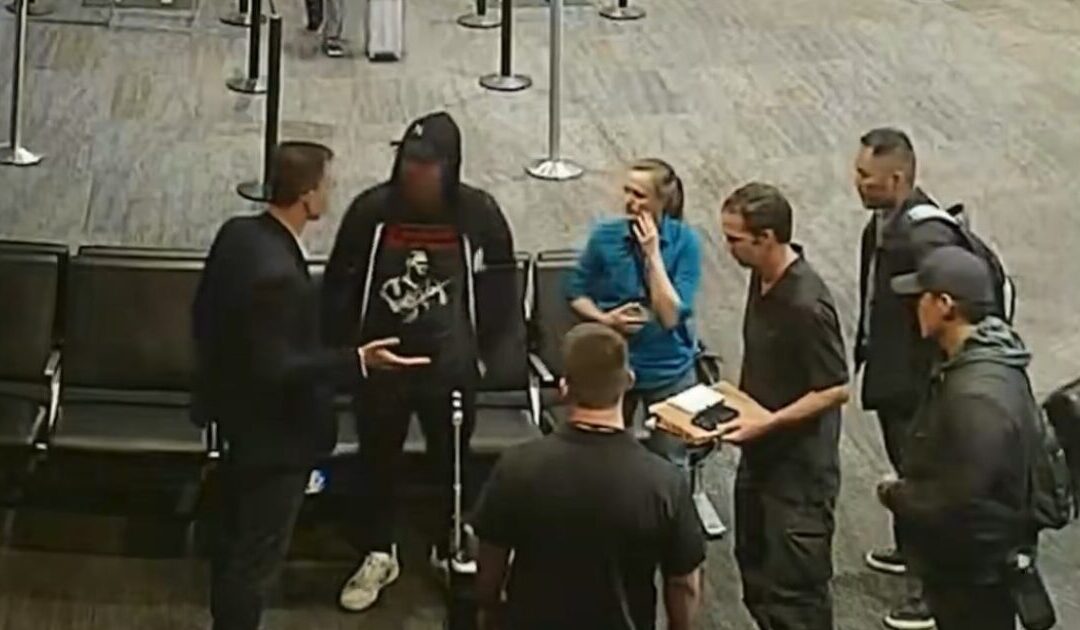 WATCH: Video Shows Moment FBI Agents Swarmed Swalwell and Seized His Electronic Devices at San Francisco Airport