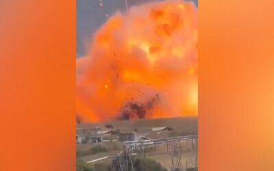 WATCH: Massive Explosion Shatters Italian Factory South of Rome That Supplies Munitions to Ukraine