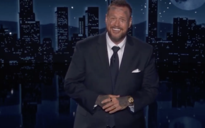 Jelly Roll “Bud Lights” Himself While Hosting His “friend” Jimmy Kimmel’s Show — Makes Crude Joke About President Trump’s Weight — While X Users Post 2024 Video Showing Jelly Roll Sucking Up To Trump At UFC Event