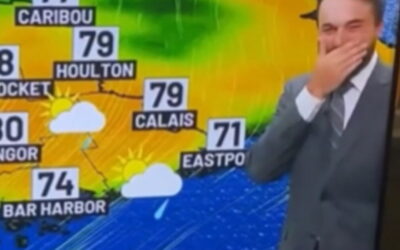 FRIDAY FUN: Maine Weatherman Can’t Stop Laughing During Broadcast, Has a Total Meltdown on the Air (VIDEO)
