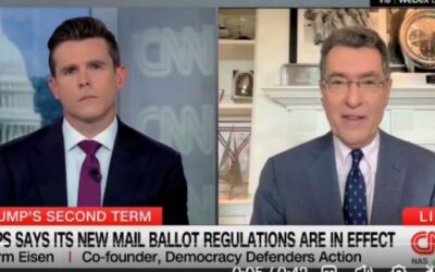 What?… Norm Eisen: Postal Service Can’t Deliver My Utility Bill on Time Therefore It Should Oversee Unlimited Mail-in Ballots (Video)