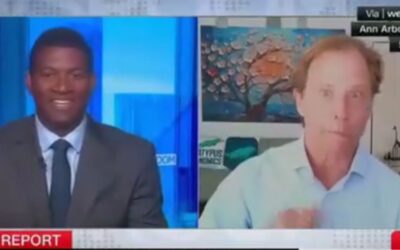 WATCH: CNN Economist Swallows a Fly Mid-Sentence and Keeps Talking About Jobs Numbers