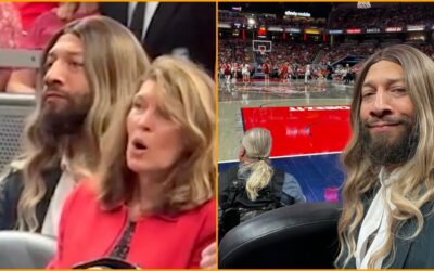 “ALL HAIL QUEEN ROYSHA”: Former NBA Star Royce White Storms Caitlin Clark’s Indiana Fever Game in Blonde Wig After WNBA Bans Biological Men From the Draft